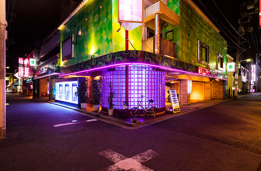 ラブホテル街